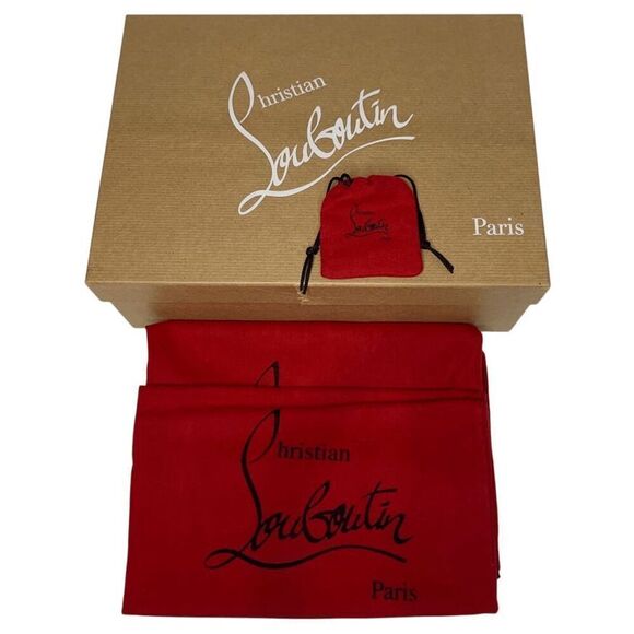 Christian Louboutin Hot Chick 100 Discolaser High Heel Patent Pump EU 37 US 7 - Picture 9 of 12